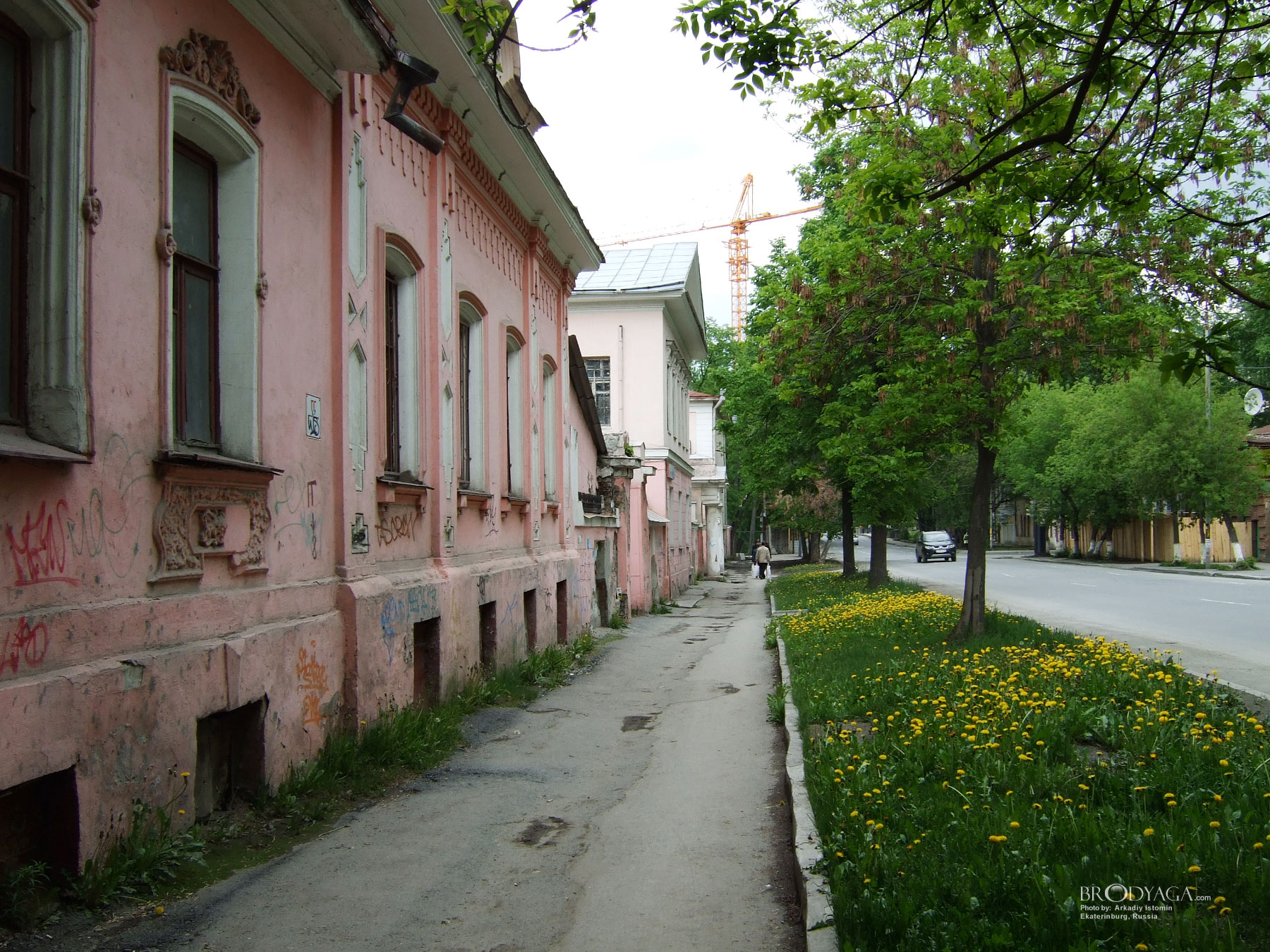 Декабристов 40, Усадьба Первушина, Екатеринбург